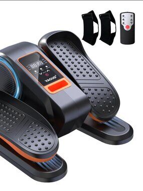 Under Desk Elliptical, Electric Seated Pedal Exerciser, 13- Adjustable Speed